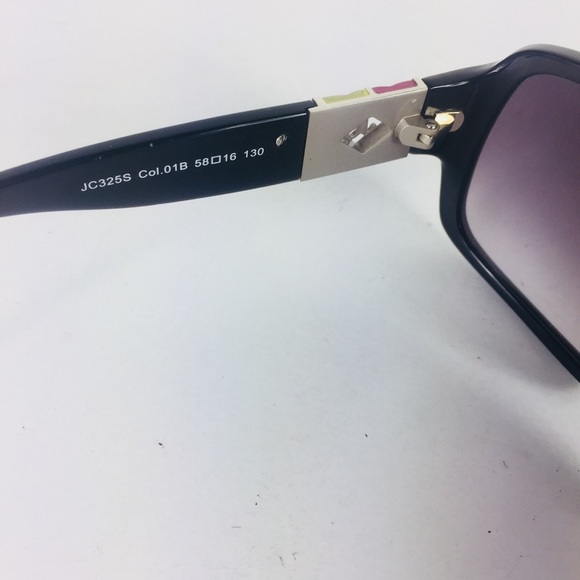 Just Cavalli Black Rectangle Womens Sunglasses - Picture 7 of 8
